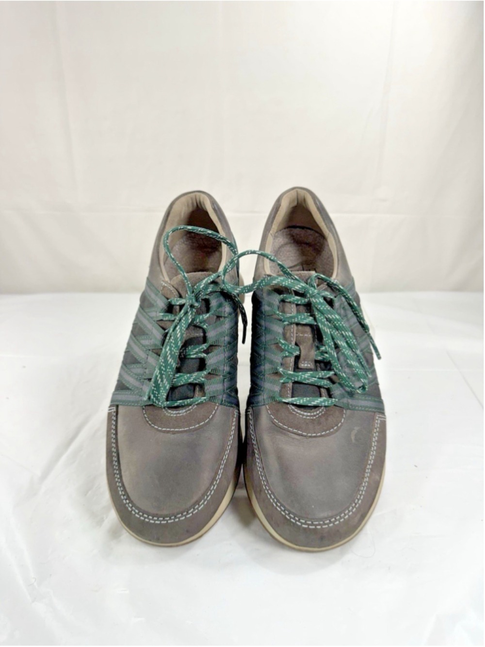 Dansko Women's Shoe Gabi Size 37 Athletic Work Sneaker Gray Green